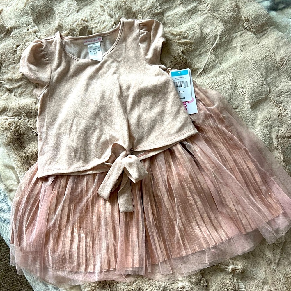 Girls shirt and skirt set